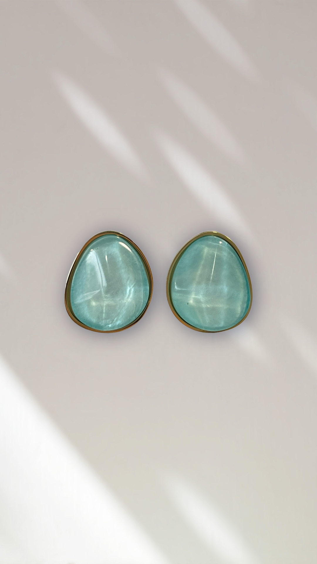 Boucles à clips bleu