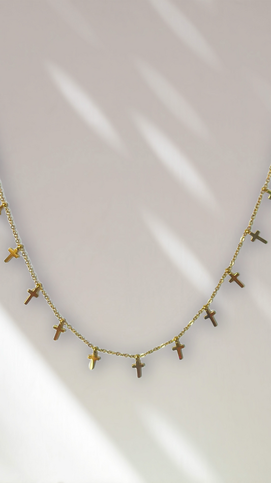 Collier croix