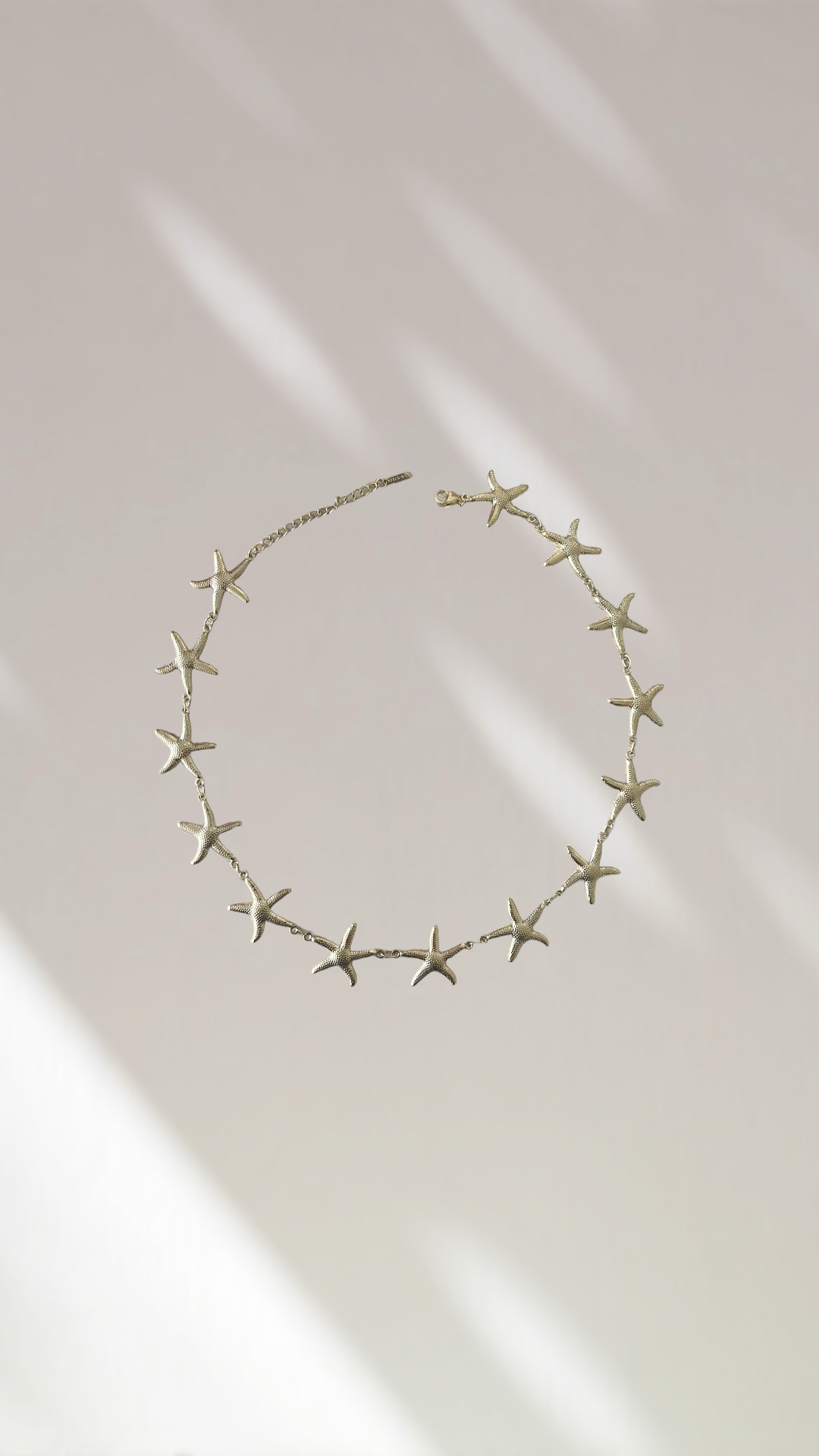 Collier Chaîne étoiles
