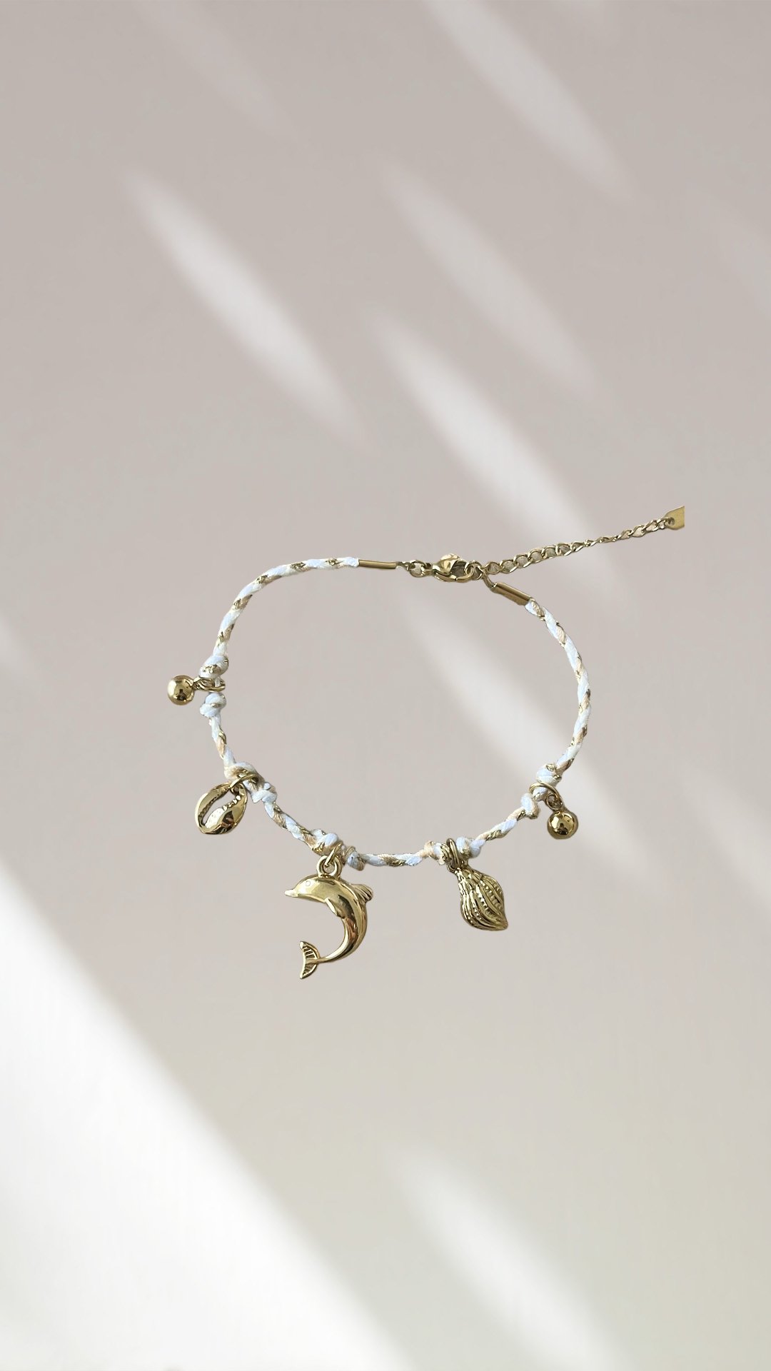 Bracelet charm’s blanc