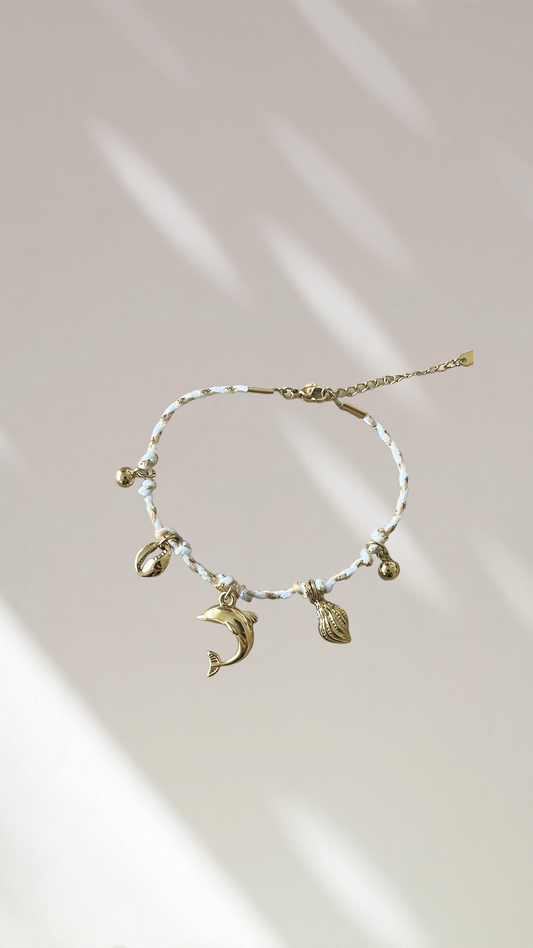 Bracelet charm’s blanc