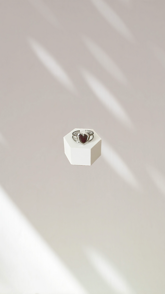 Bague cœur