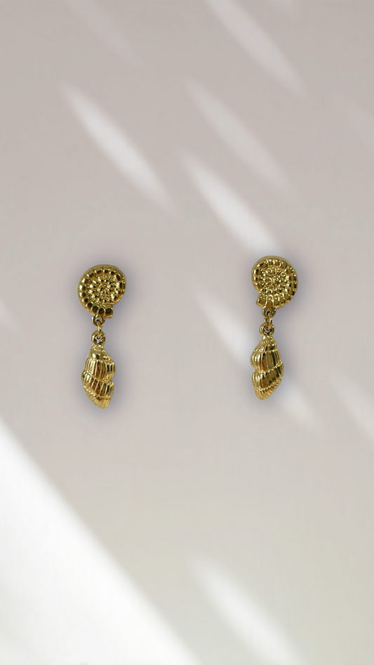 Boucles fine pendante