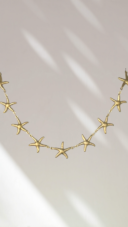 Collier Chaîne étoiles